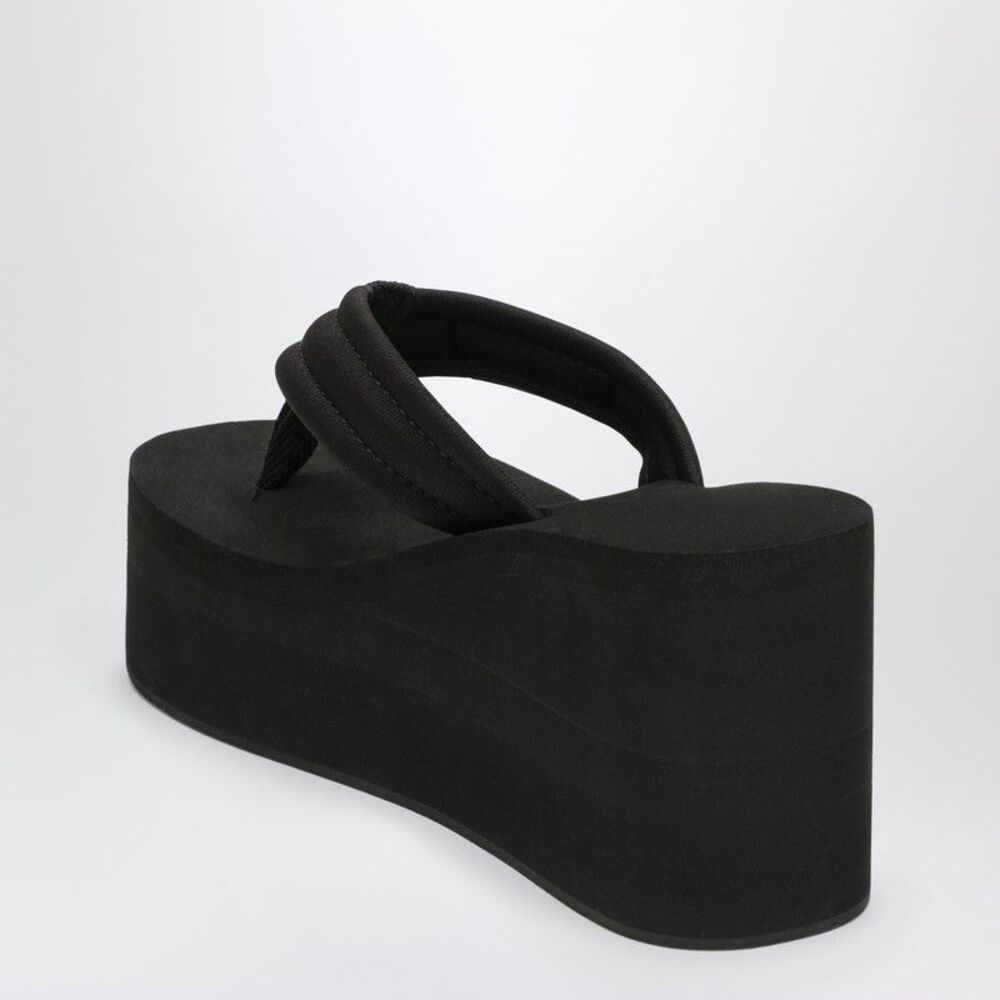 Coperni Black Wedge Sandal With Logo Women - Picture 2 of 2
